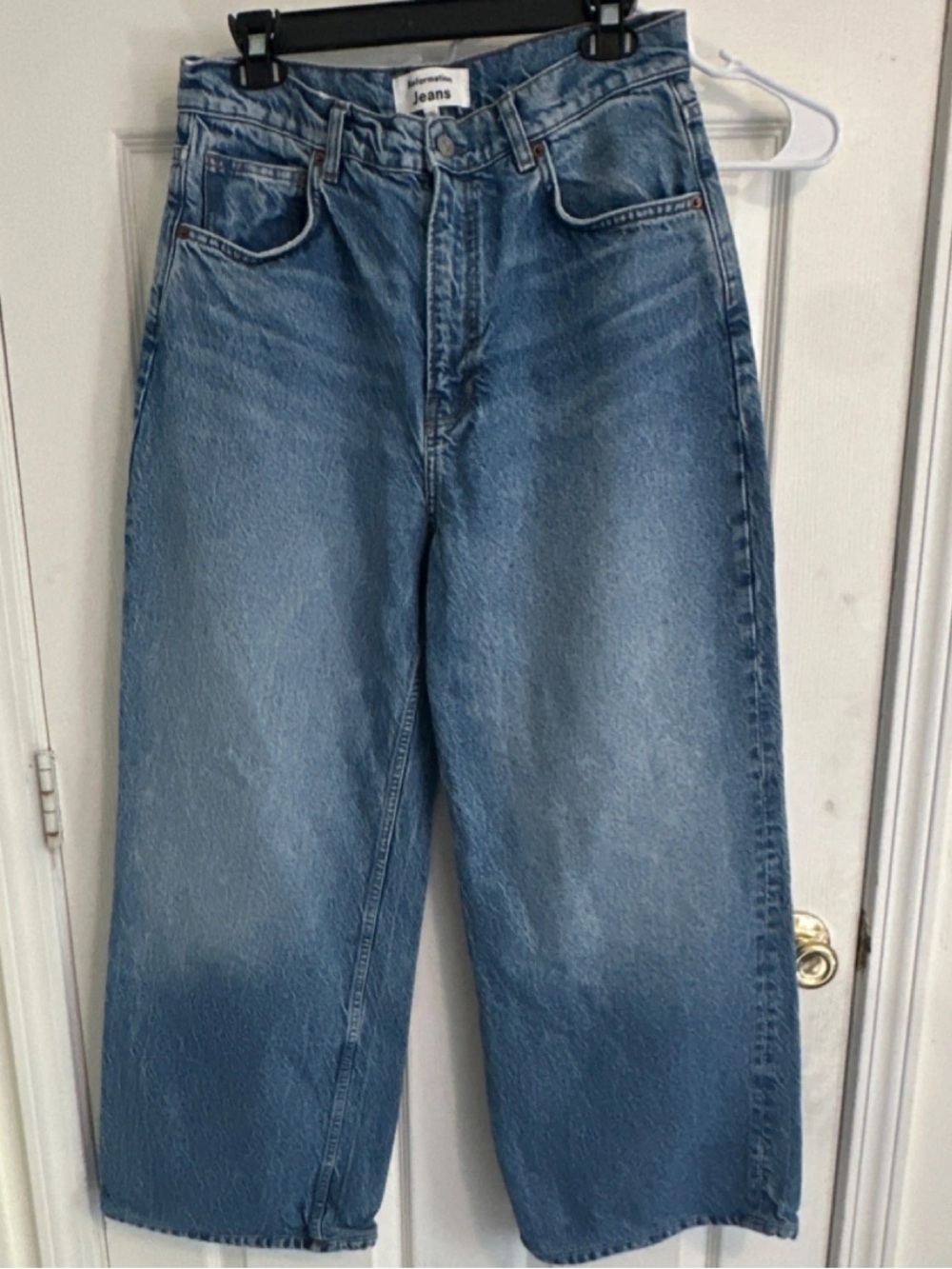 Reformation Cary High Rise
Slouchy Wide Leg Jeans Size 30